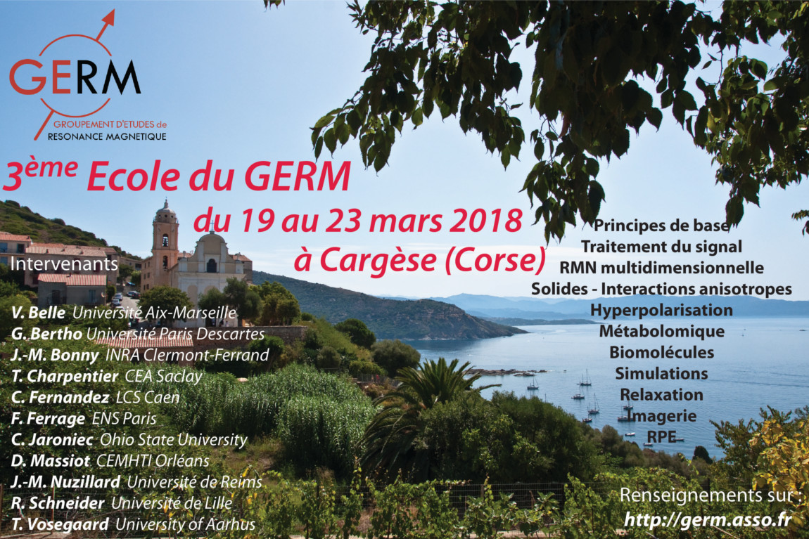  ÉCOLE DU GERM 2018